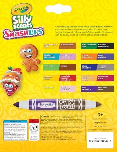 Silly Scents Smash Ups - 10 Colors Dual-Ended