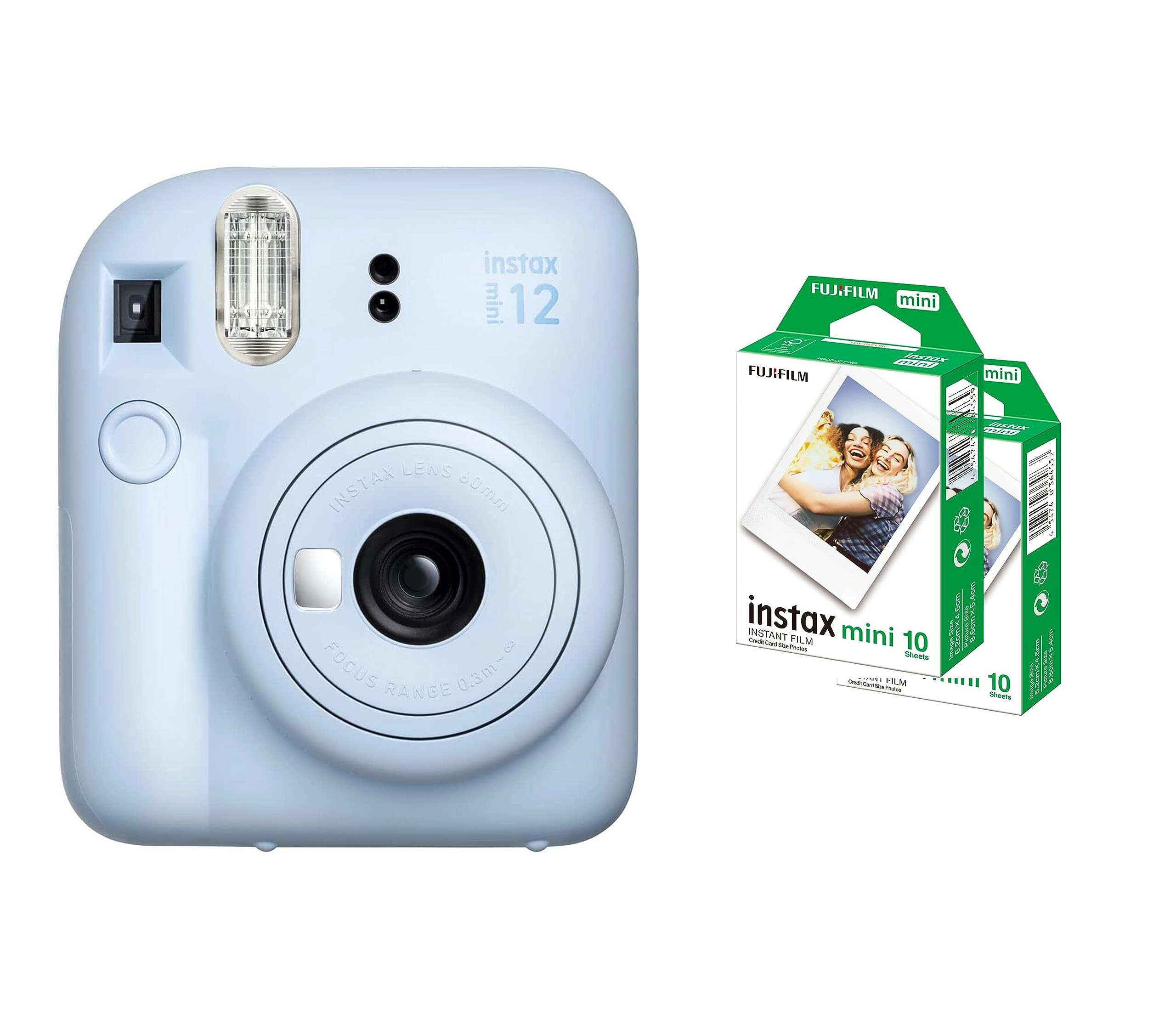 Instax Mini 12 - 2 x 3 Pastel Blue