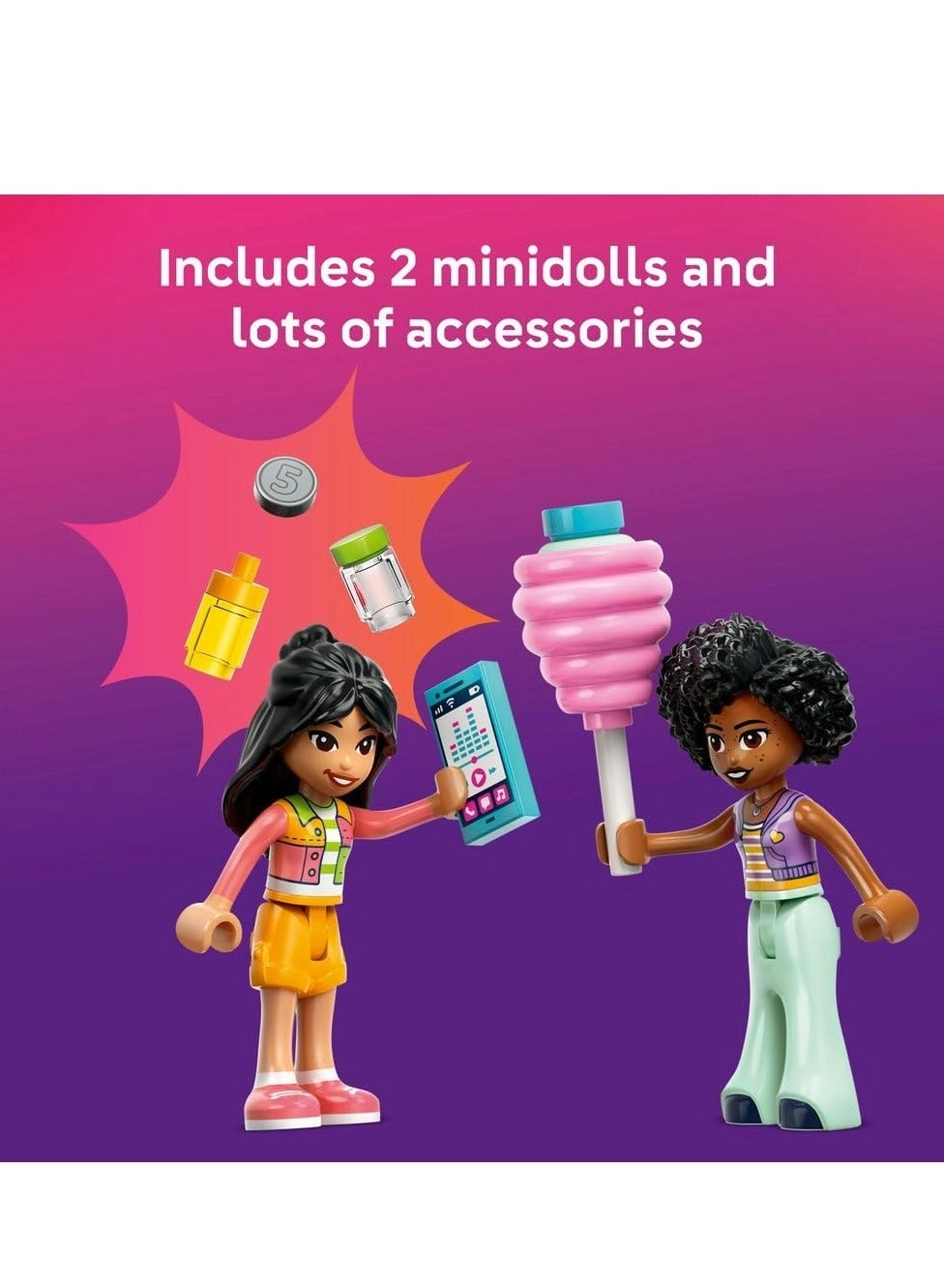 LEGO Friends Candyfloss Stand And Scooter (42643)