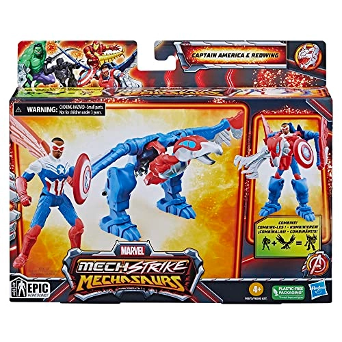 Captain America - Mechasaurs - 4 yr