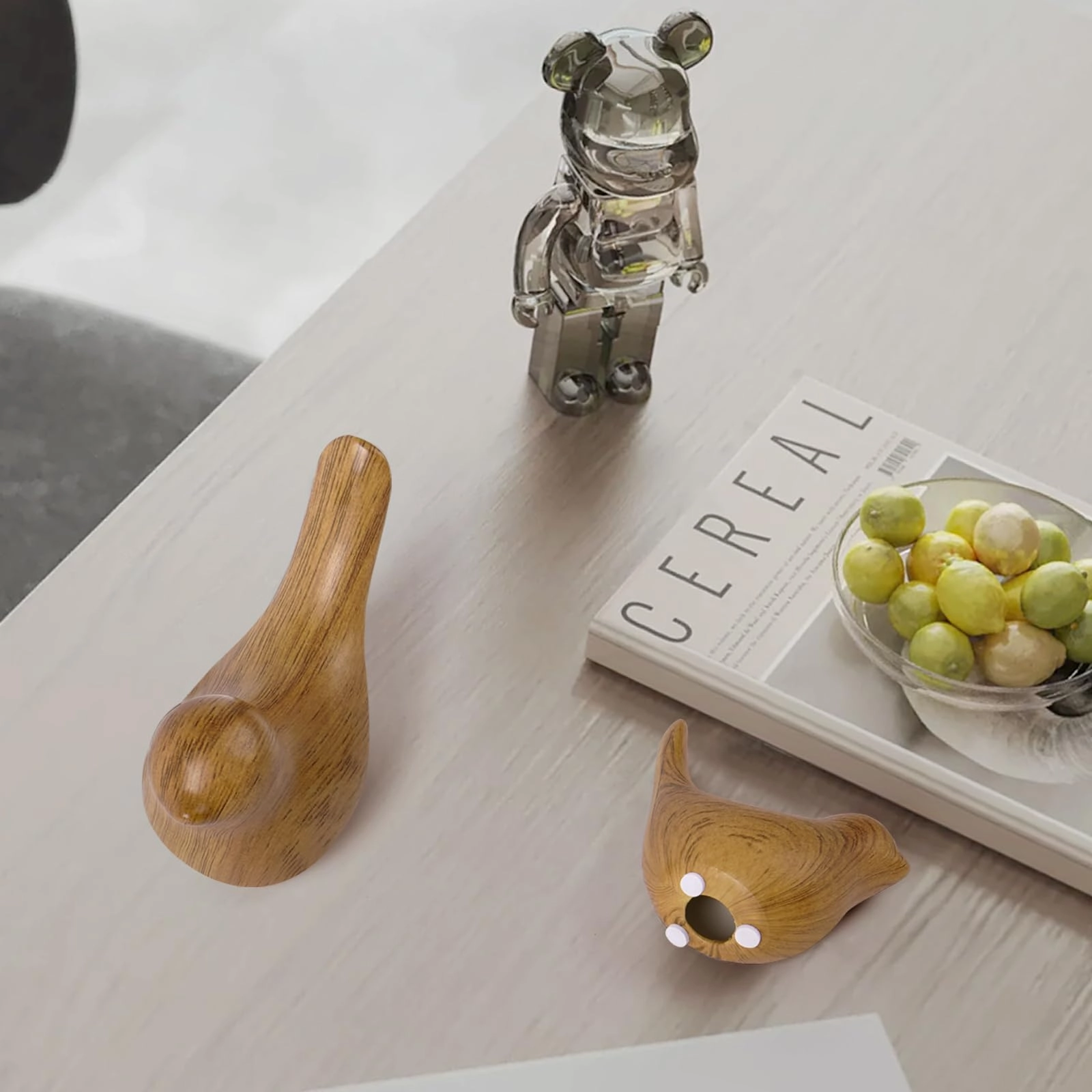 White Birds Statues - Ceramic