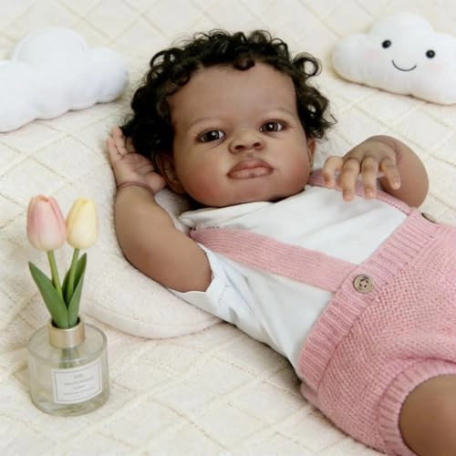 Reborn Baby Doll - 20 Inch Soft Cloth Body Ages 3+