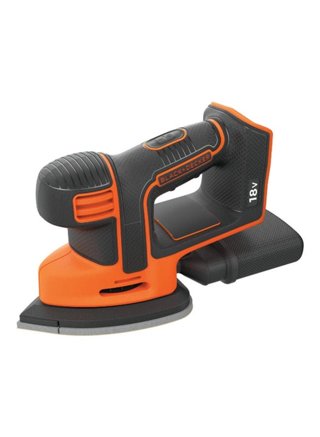 Black & Decker Mouse Detail Sander - 18V Bare Unit Orange/Black