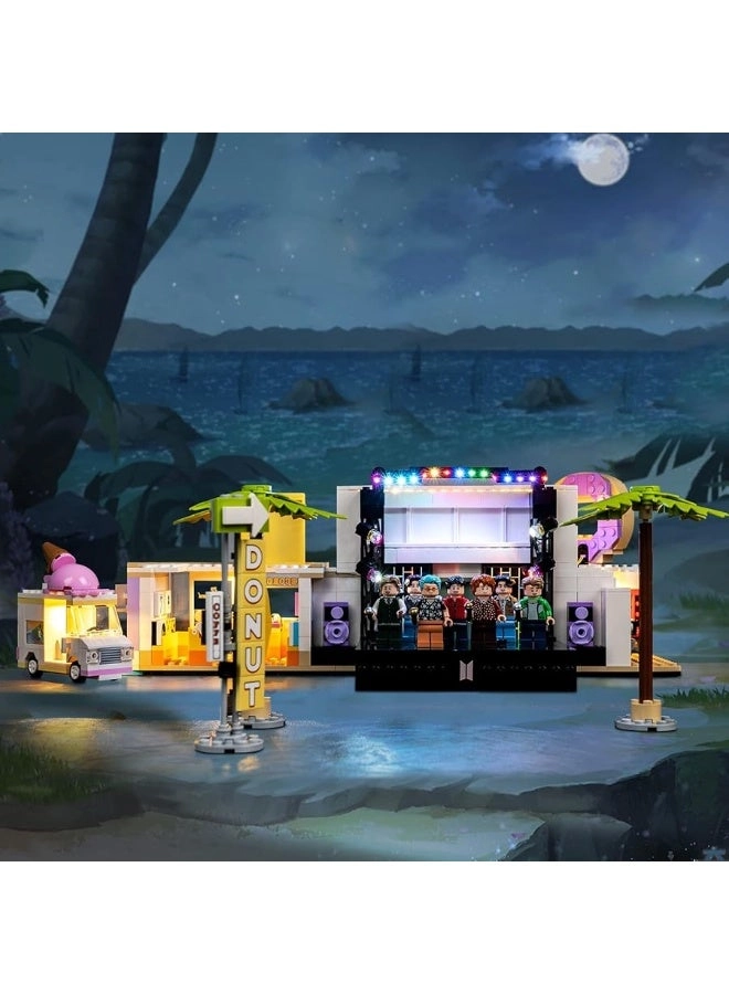 LED Light Kit for Lego BTS Dynamite 21339 - DIY Compatible Only Light Set