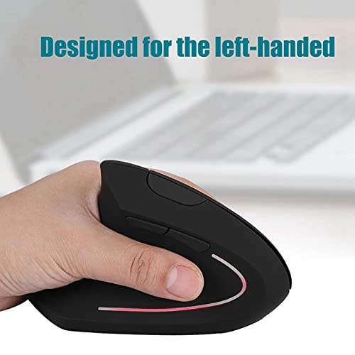 Ergonomic Left-Handed Mouse - USB