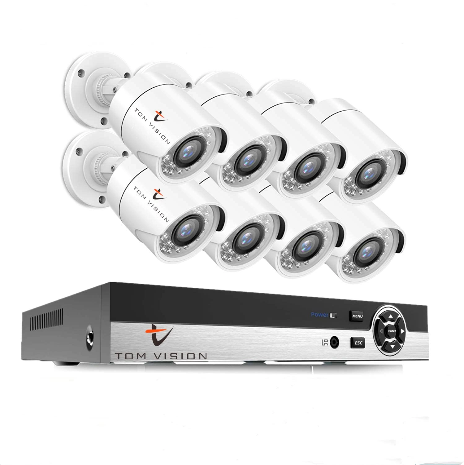 MaxseGroup CCTV security Kit - 8 8Channel 1080P/2.0MP
