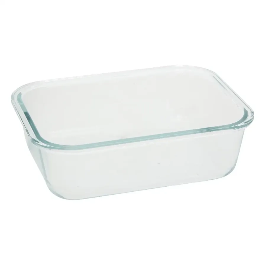 Clipeat Glass Lunch Box with Cutlery - 1 L