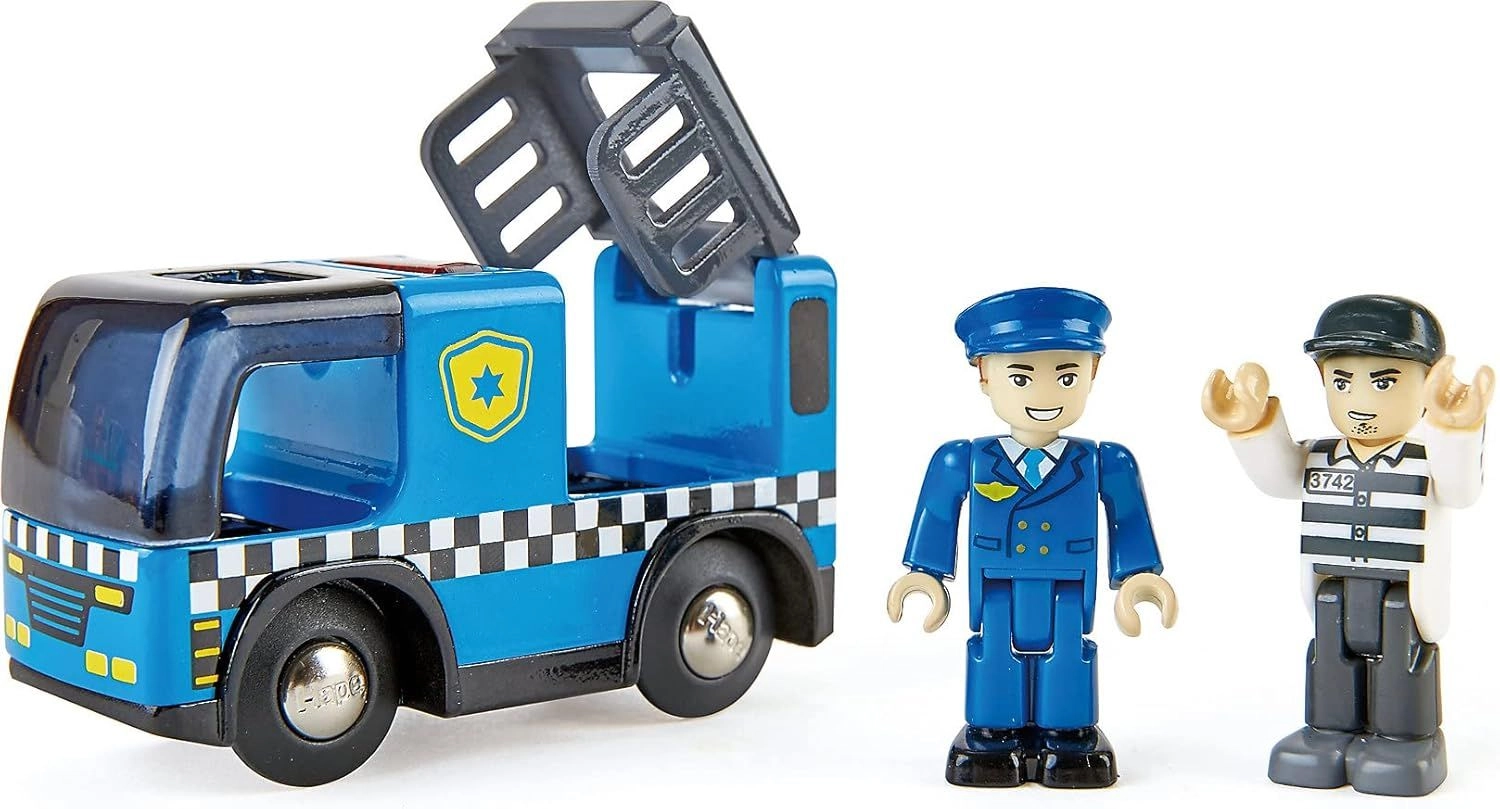 Police Car With Siren - Blue 3 +