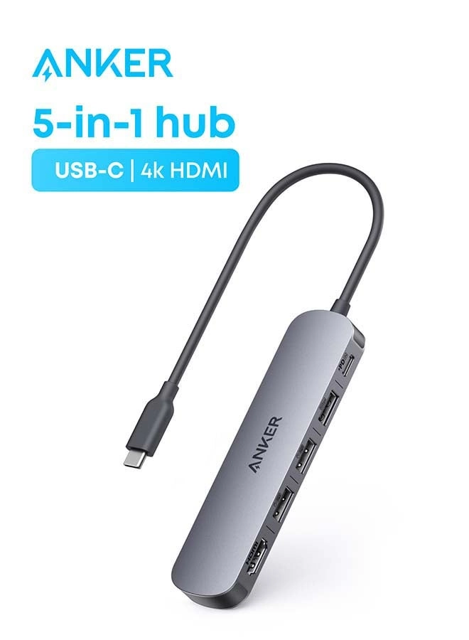 Anker Powerextend 5 in 1 USB C Hub - 100W 4K 5Gbps