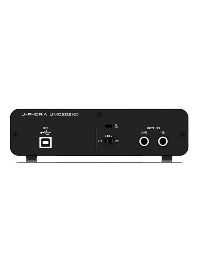 UMC202HD - 2x2 USB 2.0 Black