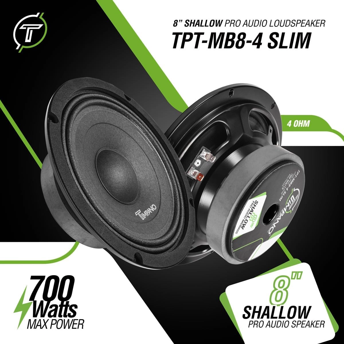 TPT-MB8-4 - 8 Inch Midbass