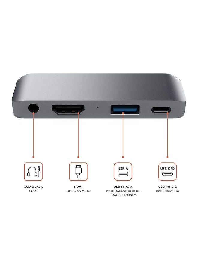 Type-C Mobile Pro Hub - USB-C 2018 iPad Pro