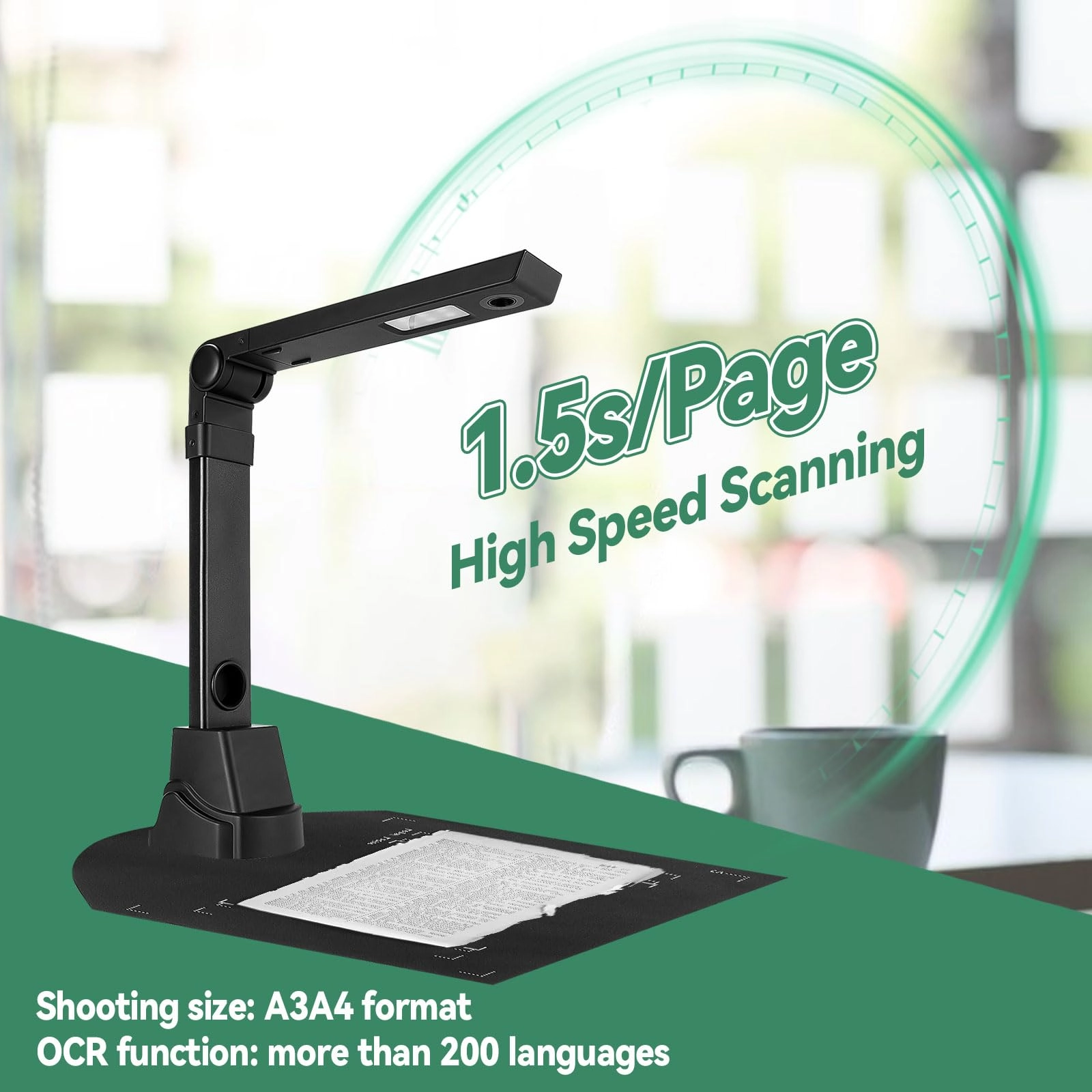 Portable Book Scanner