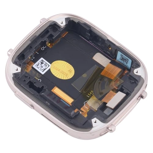 LCD Screen Digitizer Full Assembly with Frame for Honor Watch 4 - Goldnull