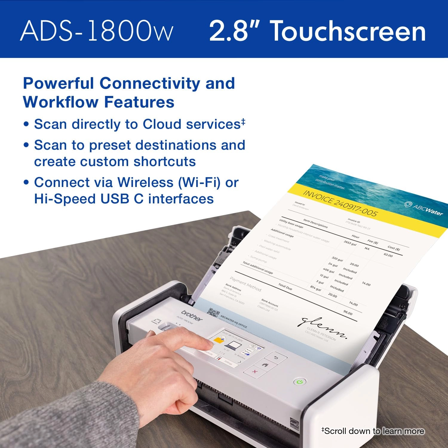 ADS-1800W - USB