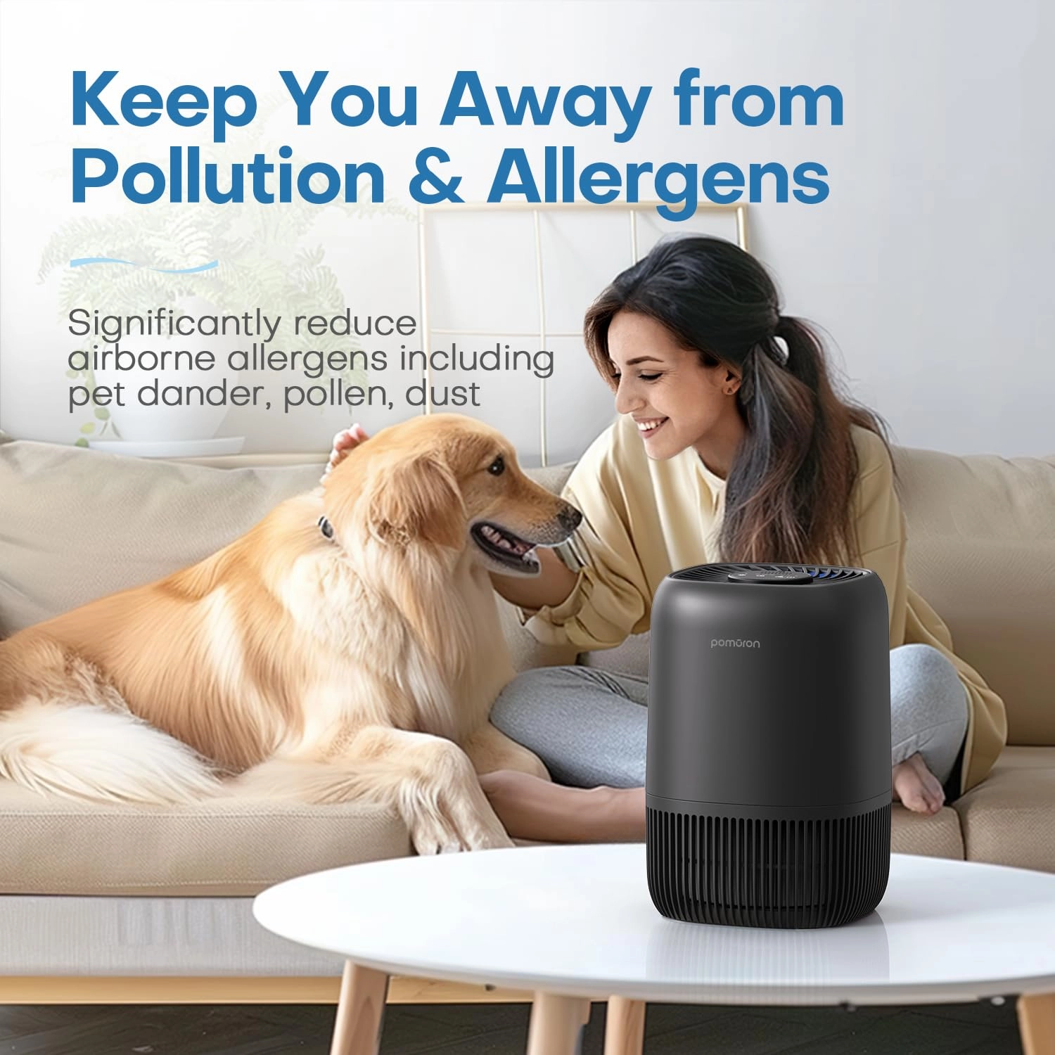 MJ012H - H13 True HEPA Portable Air Purifier