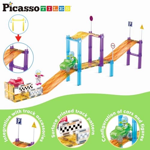 Race Track Car Slide - 45pcs