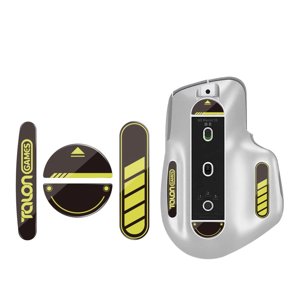 TALONGAMES Glass Mouse Feet Skates - For MX Master 3 Curved Edges