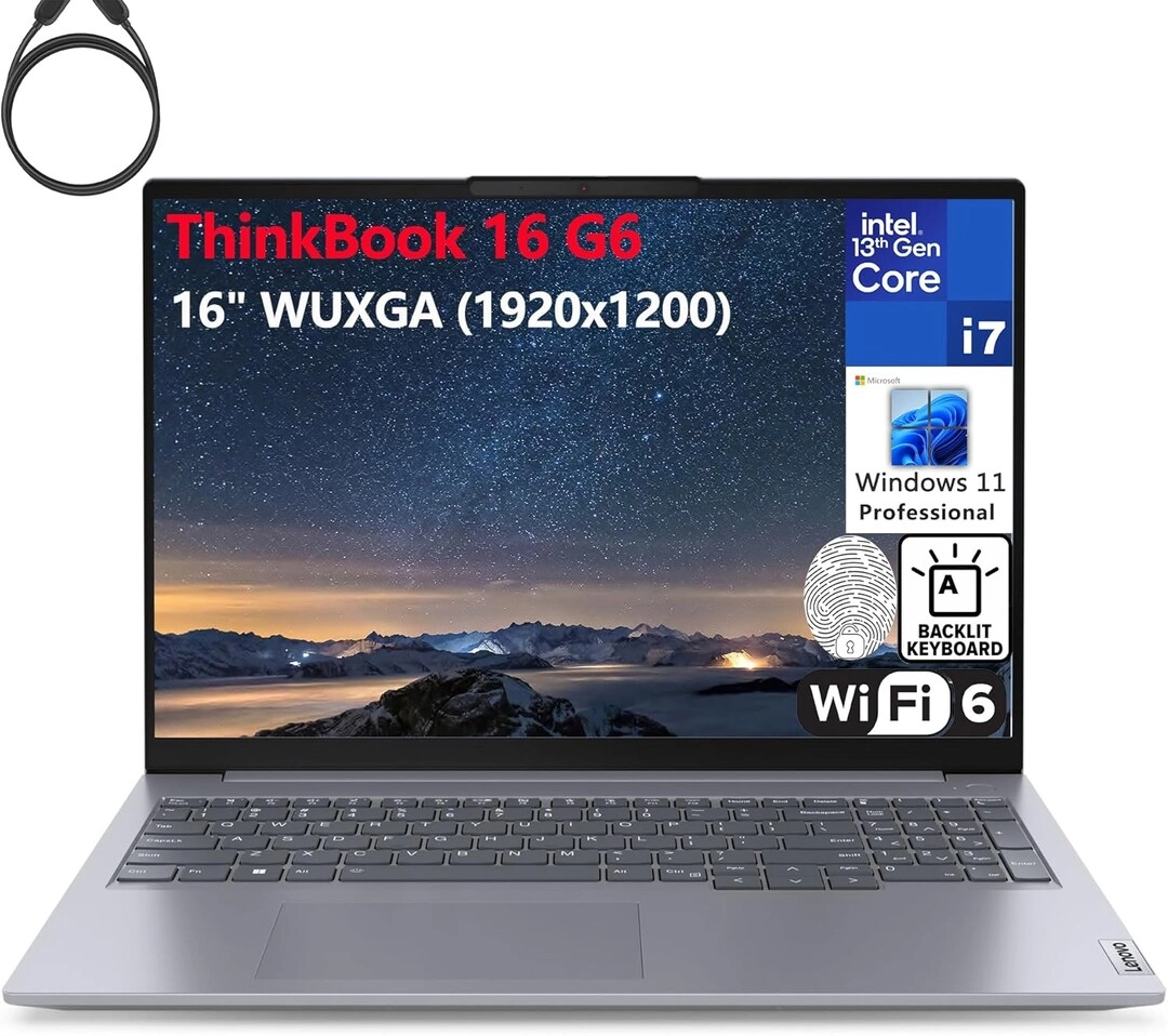 ThinkBook 16 G8 - 16'' 7-255H 64GB DDR5 4TB PCIe SSD