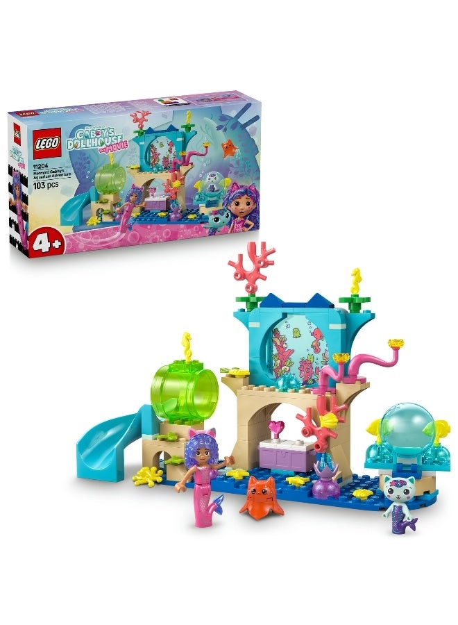 LEGO Gabby’s Dollhouse Mermaid Gabby’s Aquarium Adventure (11204)