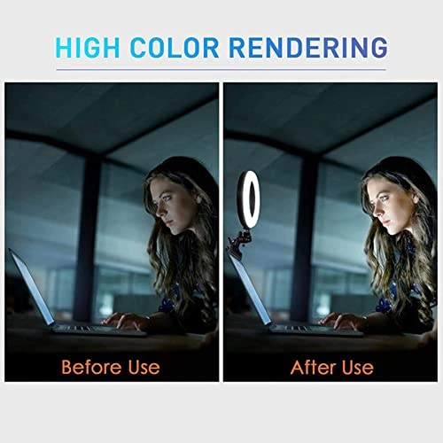 Ring Light - 6'' Dimmable USB Powered