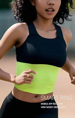 Smart Ring - IP68 Heart Rate Blood Pressure