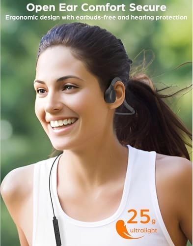 Open Ear Sport Headphones Wired Headphone