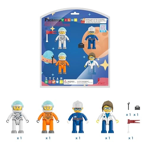 PTA17 - Astronaut 4 pcs