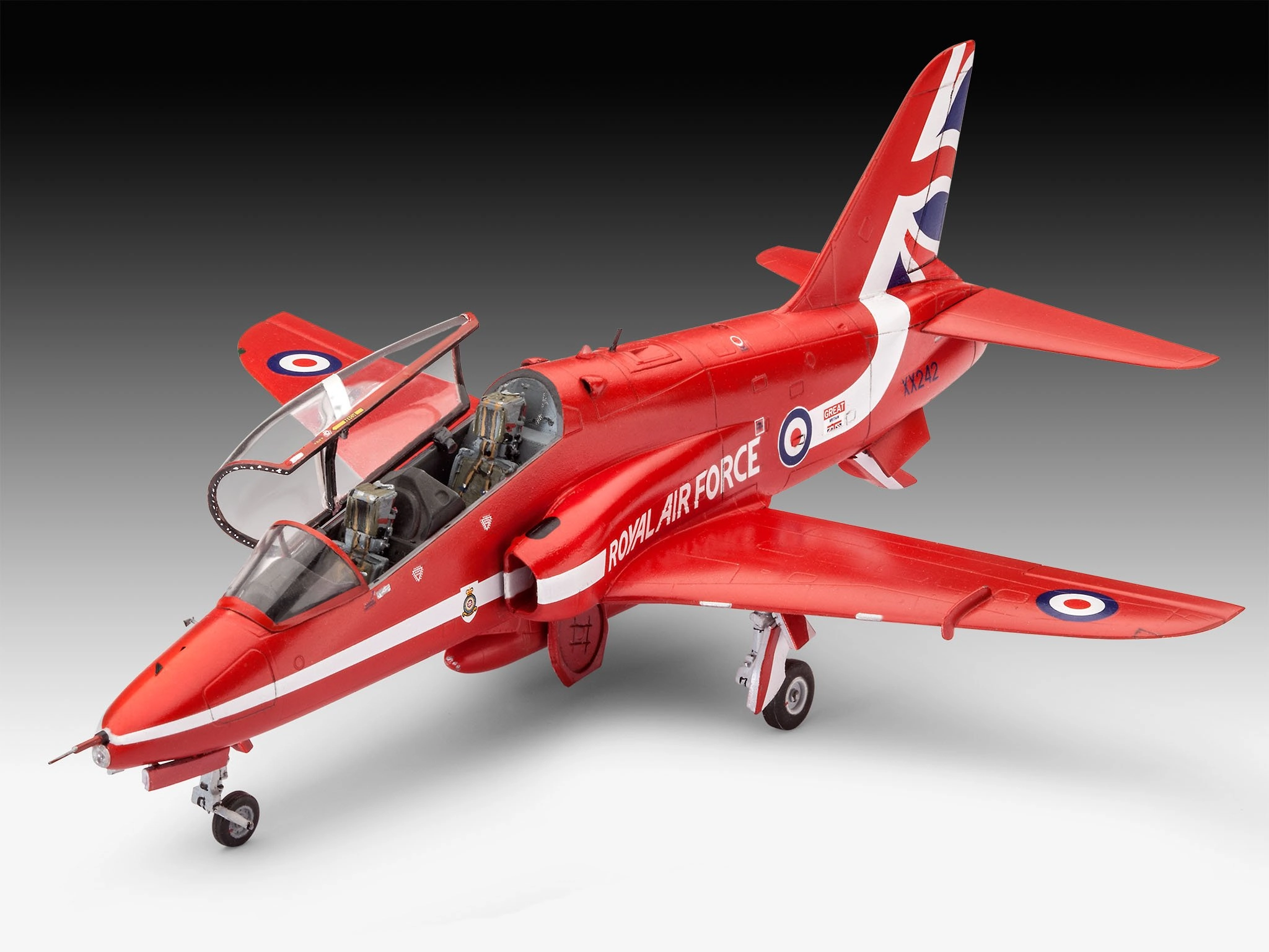 BAe Hawk T.1 Red Arrows Model Kit (04921) - 1:72