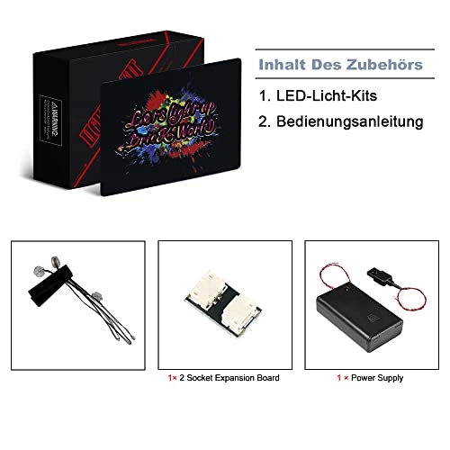 Speed Champions LED Light Kit (DE-76912-P39601) - Fast & Furious