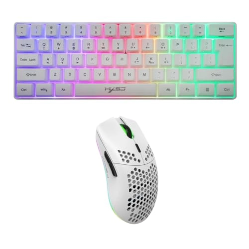 Wireless Gaming Keyboard + Wireless Mouse - Bluetooth