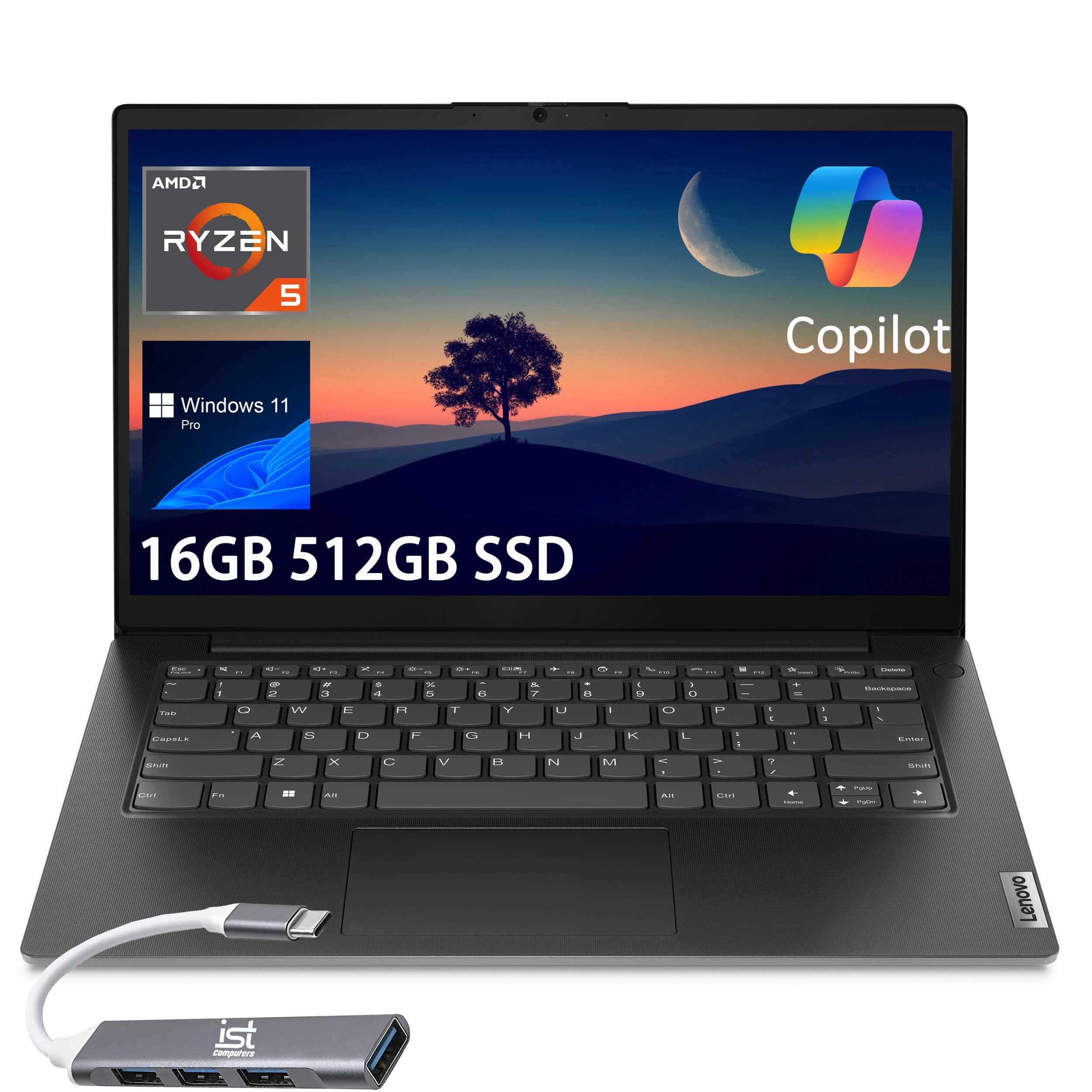 Lenovo V14 - 14'' Ryzen 5 5500U 16GB DDR4 512GB SSD