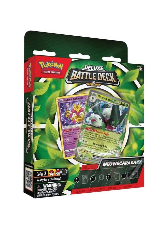 Meowscarada/Quaquaval ex Deluxe Battle Deck - 60-card