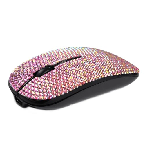 Crystal Rhinestone Wireless Mouse - wireless