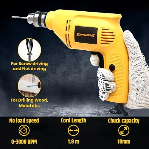 WHD 10D - 400W 10mm Reversible Drill