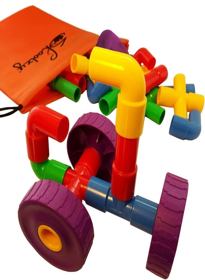 Skoolzy STEM Learning Pipe Tube - 29 pcs