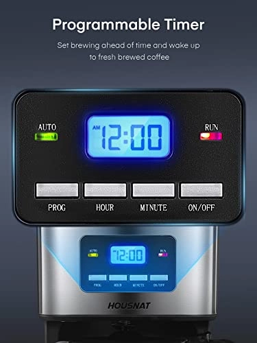 Filter Coffee Maker - 1.8 Liters Programmable Keep Warm