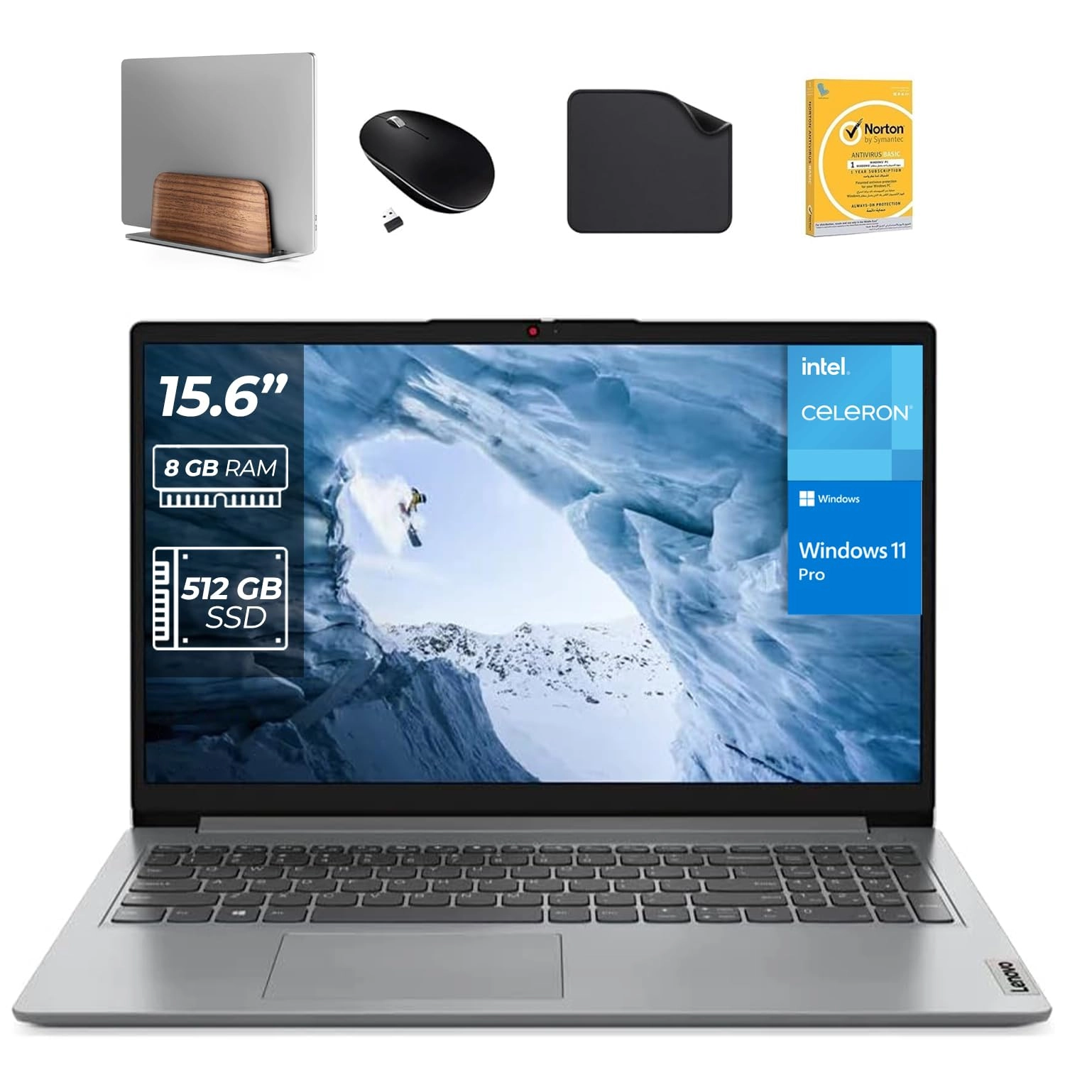 Lenovo IdeaPad 1 - 15.6'' 512GB 4GB N4500