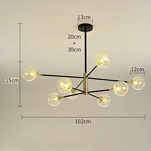 Magic Bean Molecule Chandelier