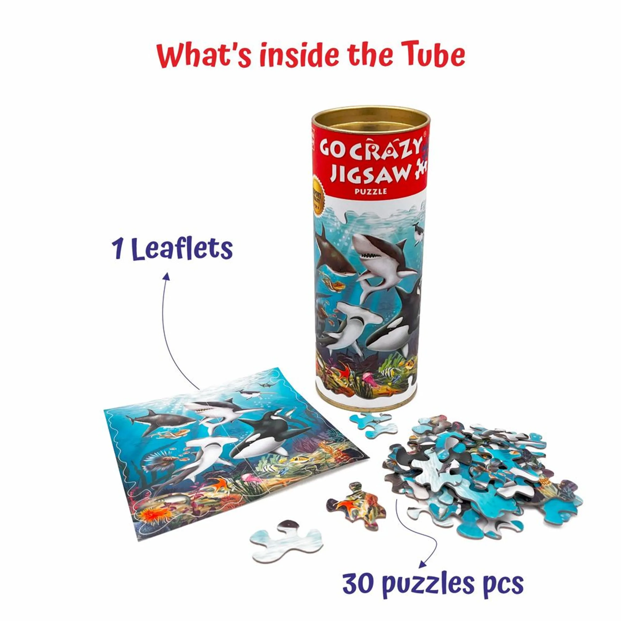 Underwater Puzzle (11311-UPJP_703) - 30 pcs