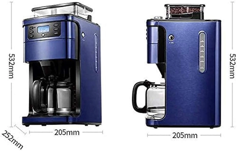 Automatic Fine Coffee Machine - One-key Brewing Adjustable Concentration