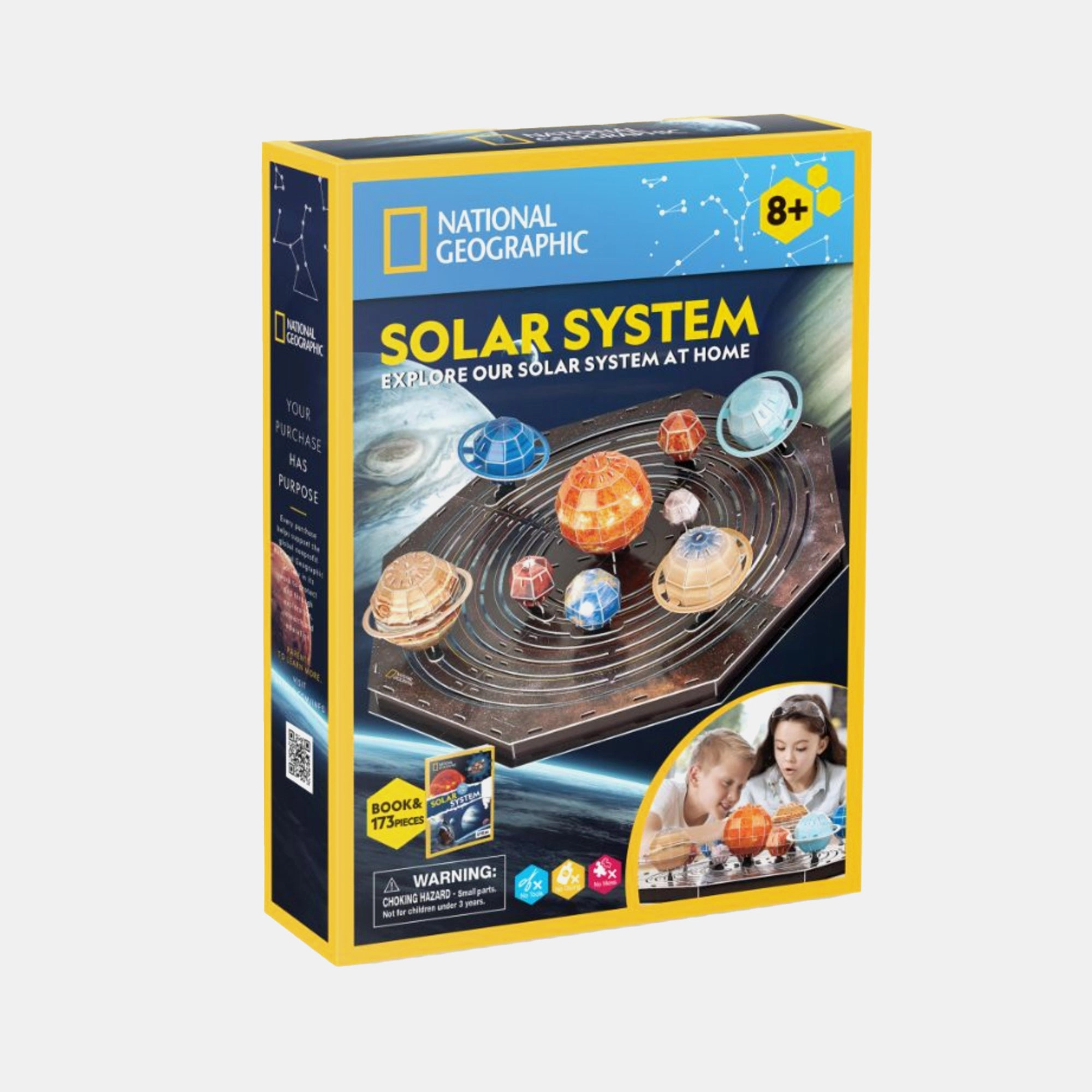 CubicFun Solar System 3D Puzzle (Ds1087H) - 173 pcs