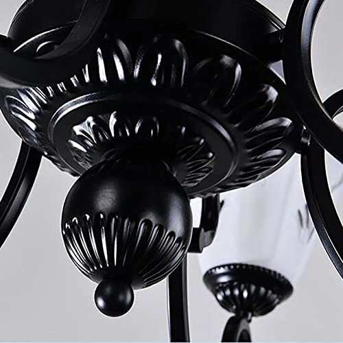 E27 American Style Chandelier - Copper 6