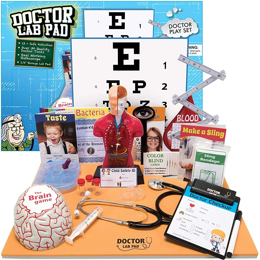 MZA STORES Doctor Lab Pad - over 30 pieces Biology