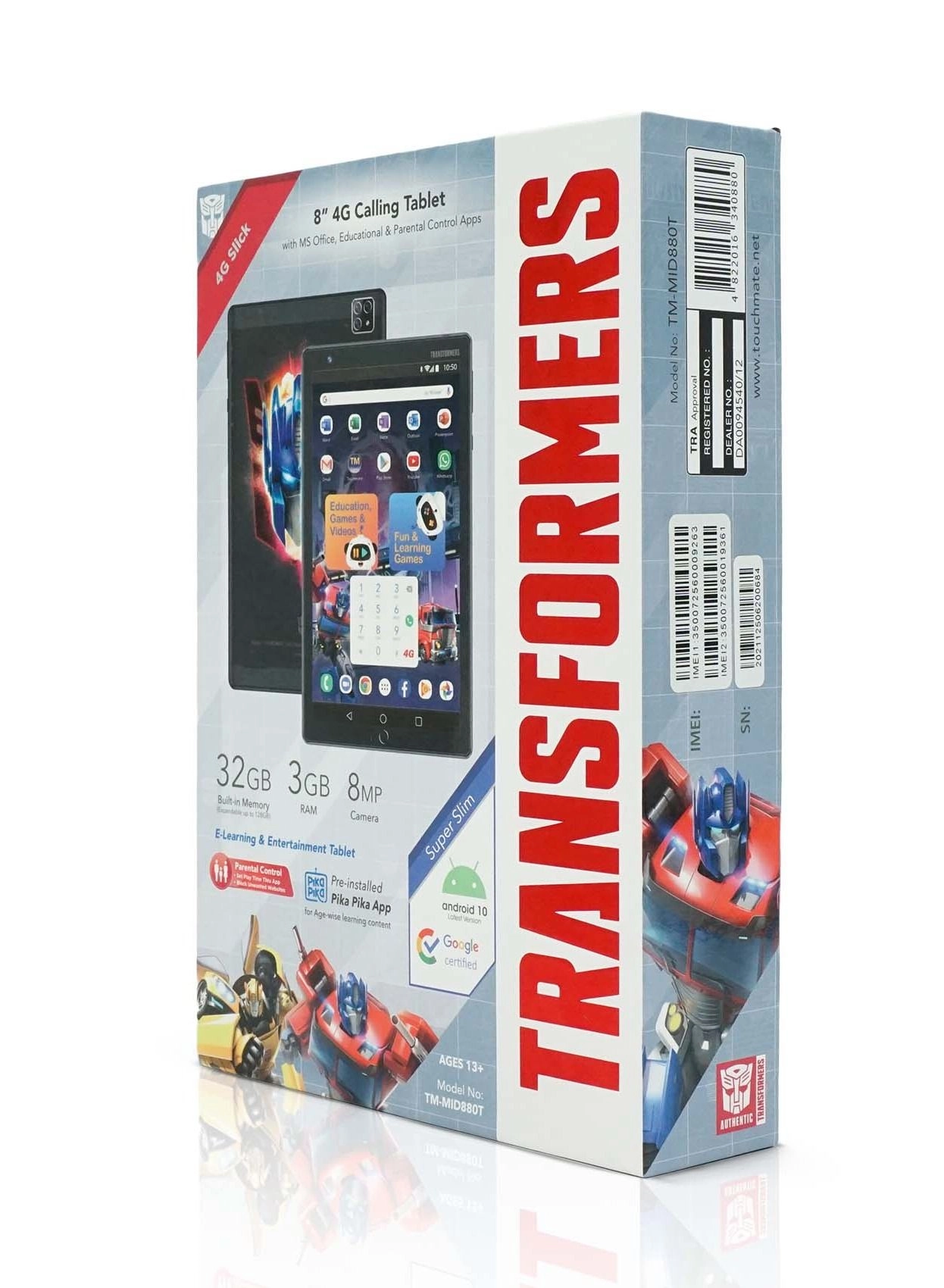 TM-MID880T - 32GB 8"