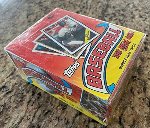 1988 Baseball Wax Box - 36 PACKS 15 CARDS PER PACK