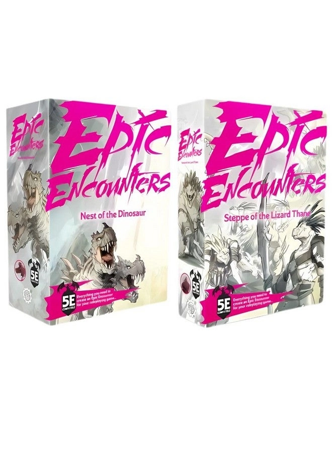 Steamforged Games Nest of The Dinosaur + Steppe of The Lizard Thane