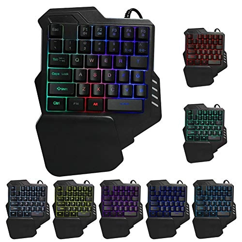 One Handed Gaming Keyboard - EN Wired