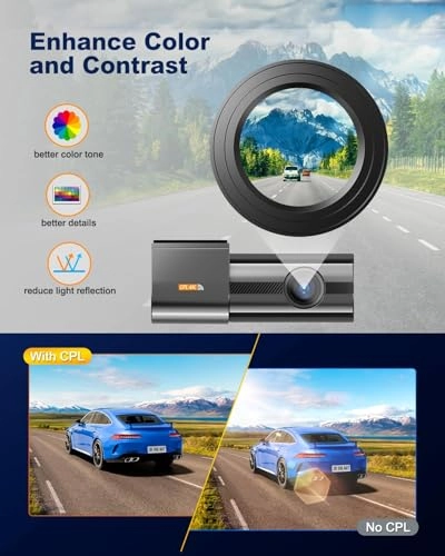 Dashcam Auto Vorne - 4K