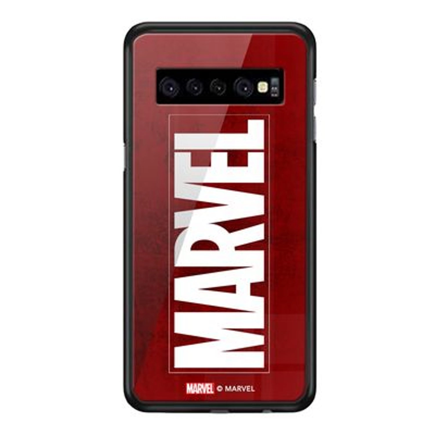 Wackylicious Galaxy S10 Back Case TPU Bumper Case + Tempered Glass Back for Galaxy S10